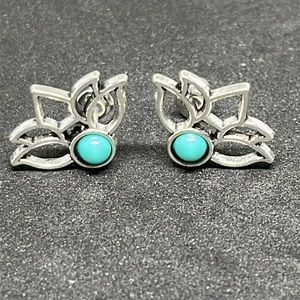 Earrings boho‎ turquoise
